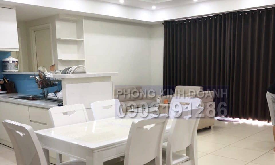 Masteri Thảo Điền 3 phòng ngủ cho thuê lầu 24 block T5 nội thất full view sông