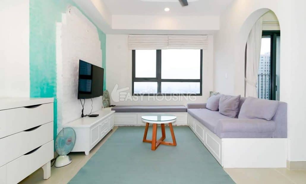 Bán Masteri Thảo Điền 2 phòng ngủ tầng 28 T3 đủ nội thất 2 phòng view L81