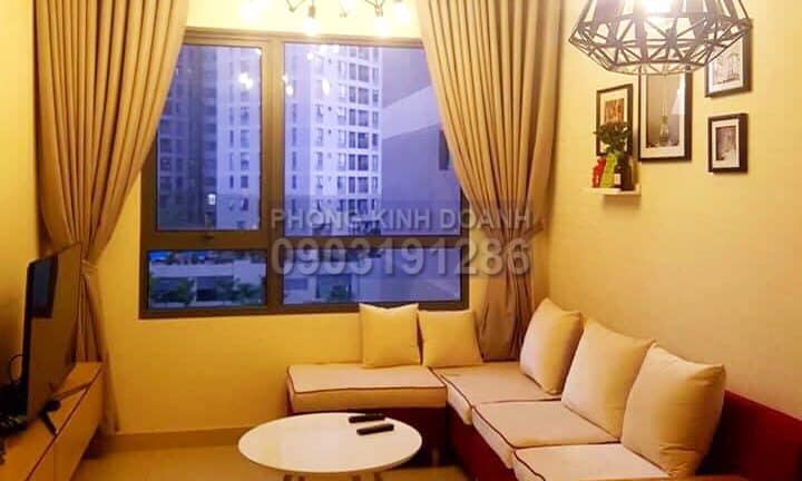 Bán căn hộ Masteri Thảo Điền 2 phòng ngủ lầu 6 tháp T4 có nội thất đầy đủ