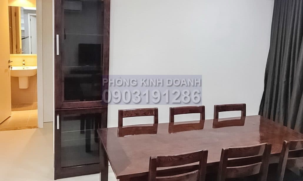 Cho thuê căn Masteri Thảo Điền 3 phòng ngủ nhà đẹp T5 view trung tâm