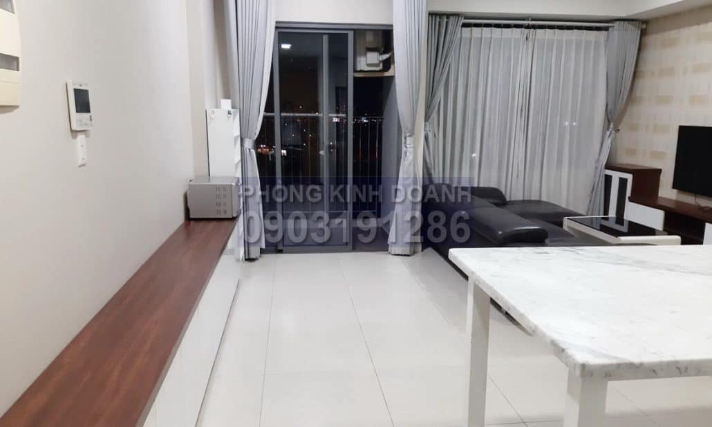 Masteri Thảo Điền cho thuê 2 phòng ngủ view mát toà T2 đầy đủ nội thất
