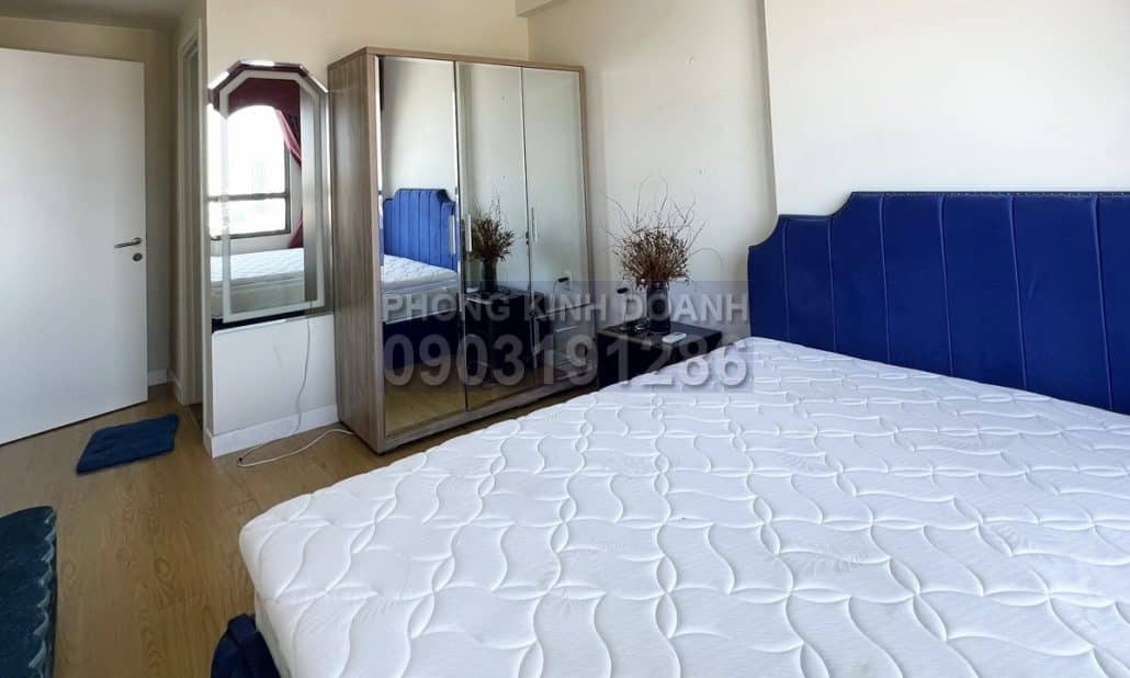 Masteri Thảo Điền cho thuê view sông 2 phòng ngủ lầu cao toà T3 nội thất đẹp