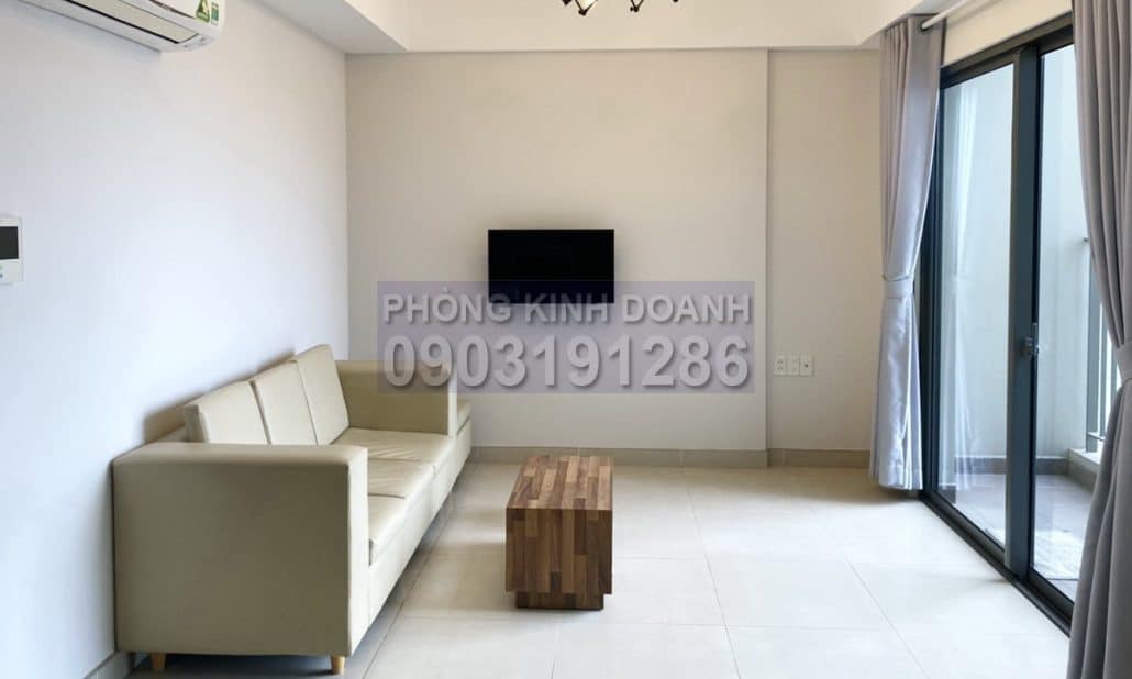 Masteri Thảo Điền cho thuê căn hộ lầu 22 T4 nội thất view sông 2 phòng ngủ