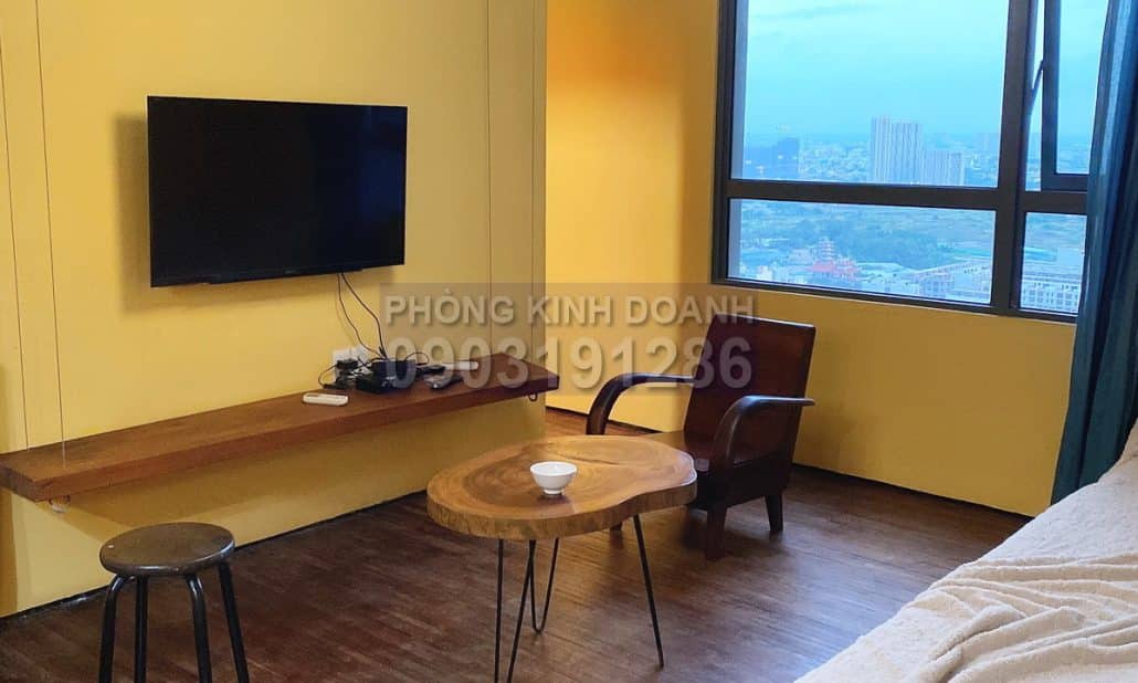 Cho thuê Masteri Thảo Điền tầng cao T4 nội thất decor cao cấp 1 phòng ngủ