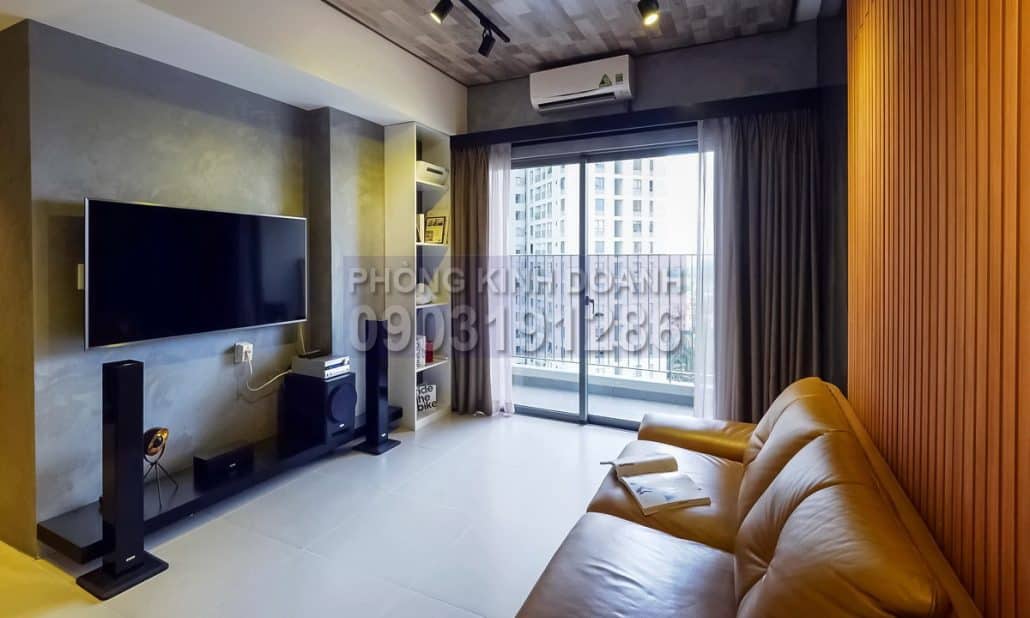 Masteri Thảo Điền cho thuê 3 phòng ngủ lầu cao tháp T5 đủ nội thất view sông