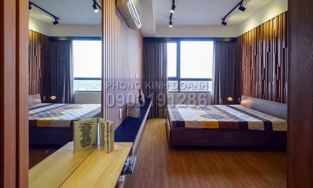 Masteri Thảo Điền cho thuê 3 phòng ngủ lầu cao tháp T5 đủ nội thất view sông