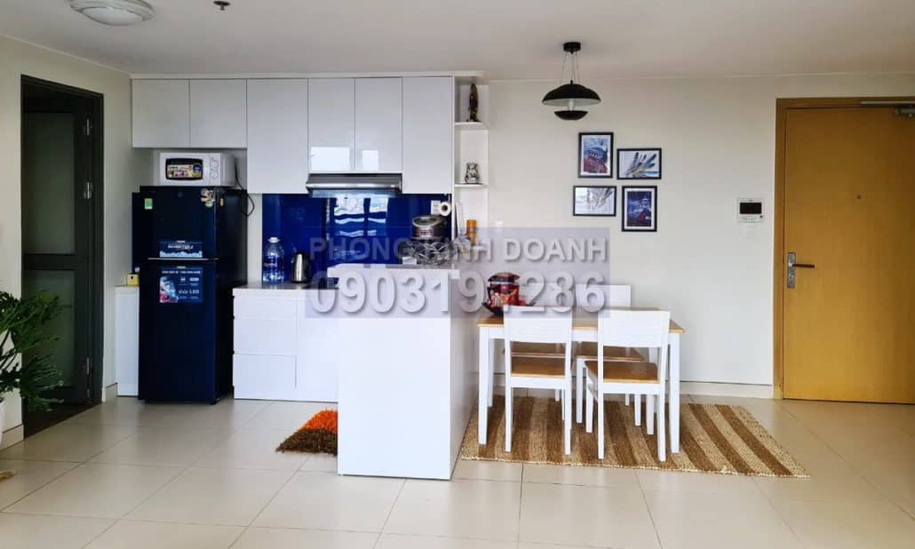 Masteri Thảo Điền cho thuê 2 phòng ngủ view hồ bơi block T5 nội thất đầy đủ
