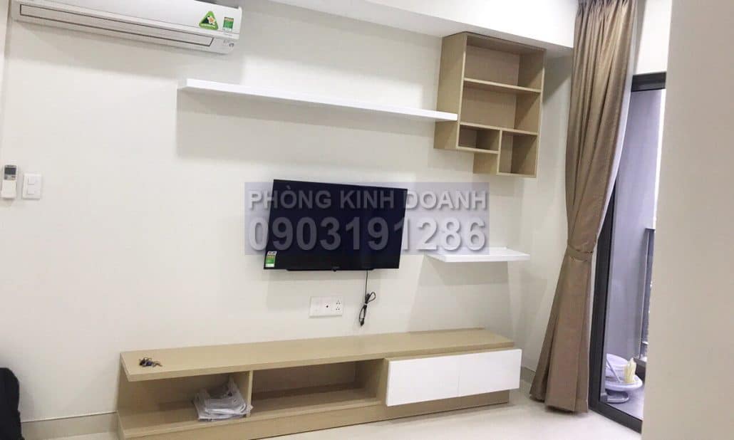 Masteri Thảo Điền cho thuê căn hộ toà T5 đủ nội thất view mát 2 phòng ngủ