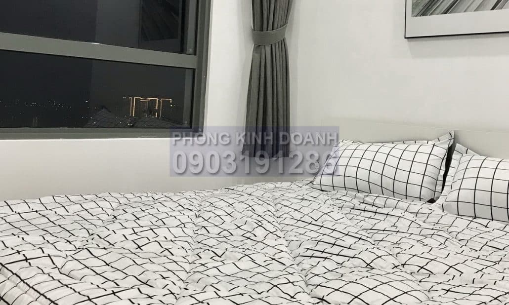 Masteri Thảo Điền cho thuê 2 phòng ngủ view mát lầu cao tháp T5 đủ nội thất