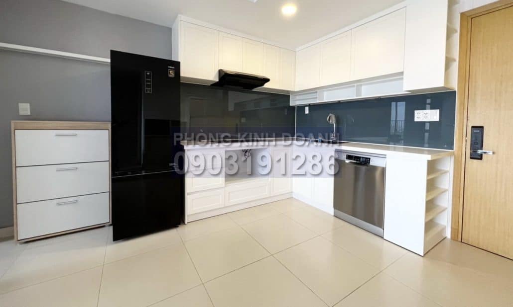 Cho thuê Masteri Thảo Điền 1 phòng ngủ view thoáng lầu cao T5 nội thất full