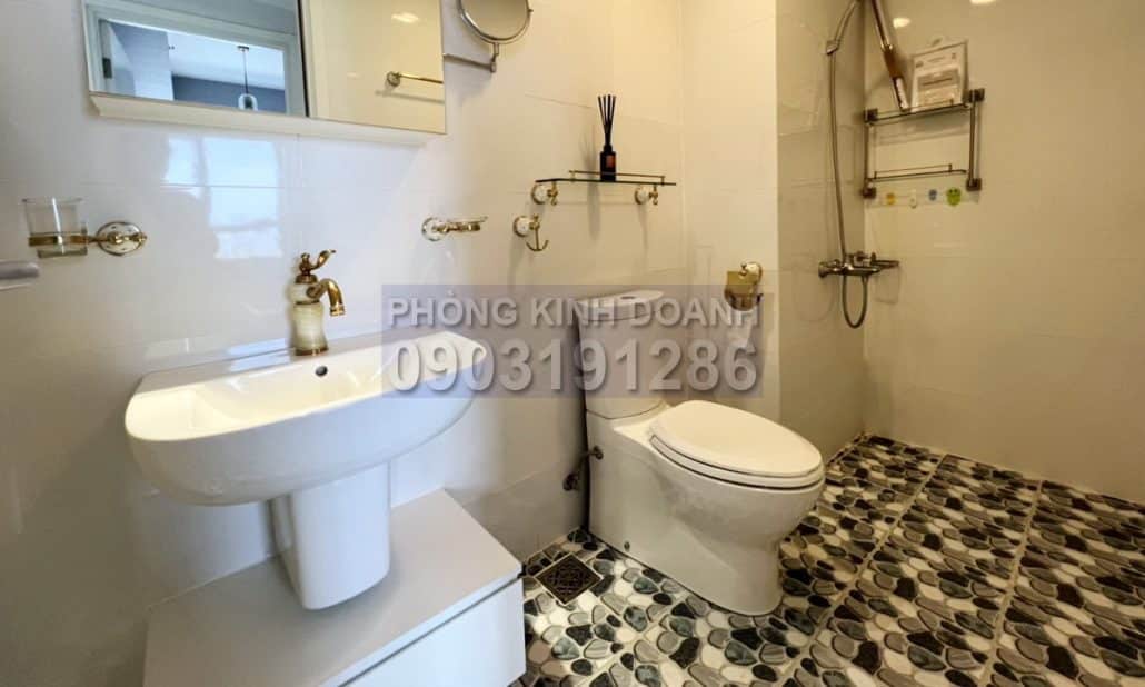 Cho thuê Masteri Thảo Điền 1 phòng ngủ view thoáng lầu cao T5 nội thất full