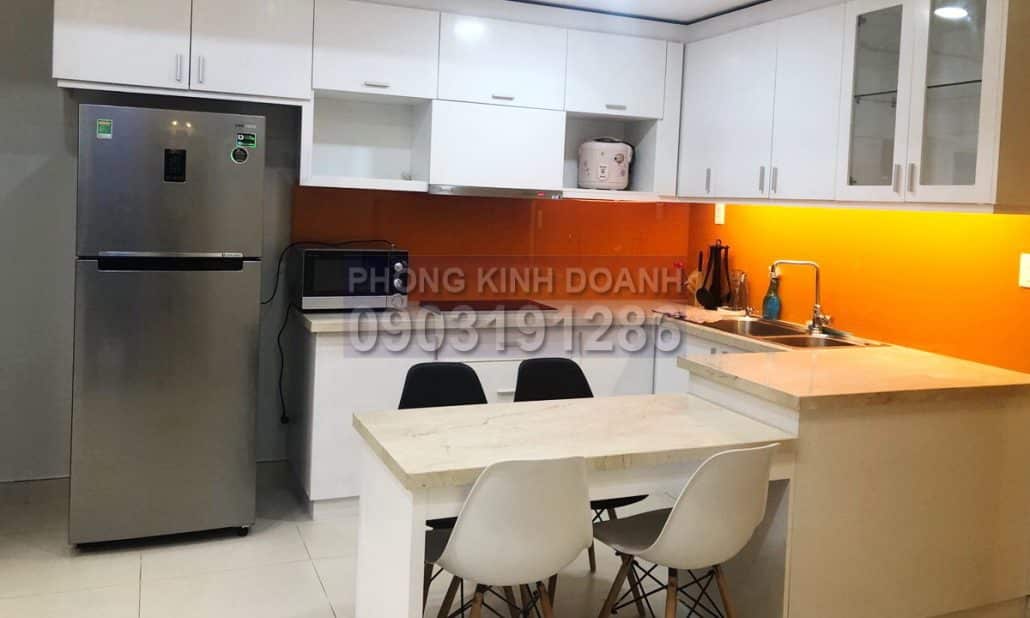 Cho thuê Masteri Thảo Điền 1 phòng ngủ view mát lầu cao toà T5 full nội thất
