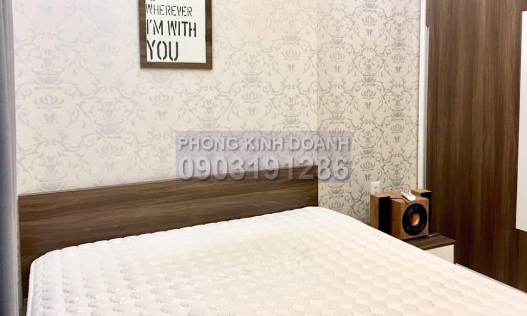 Cho thuê Masteri Thảo Điền 2 phòng ngủ tầng cao toà T1 nội thất full view mát