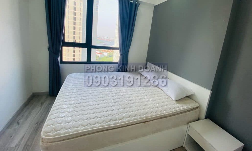 Cho thuê Masteri Thảo Điền 2 phòng ngủ tầng cao T1 đầy đủ nội thất view mát