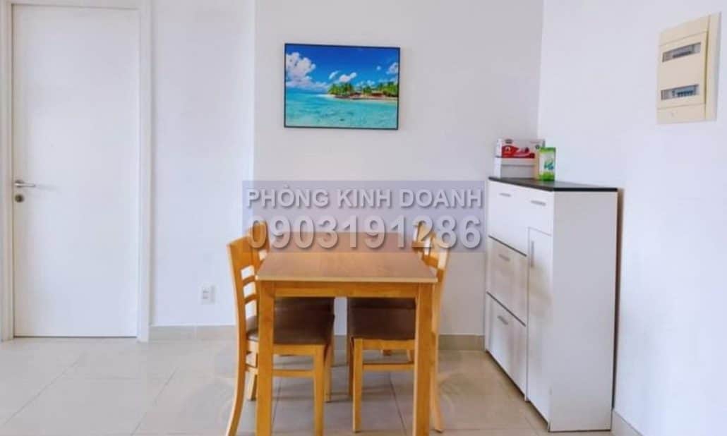 Cho thuê Masteri Thảo Điền tầng cao T2 nội thất đủ 2 phòng ngủ view sông