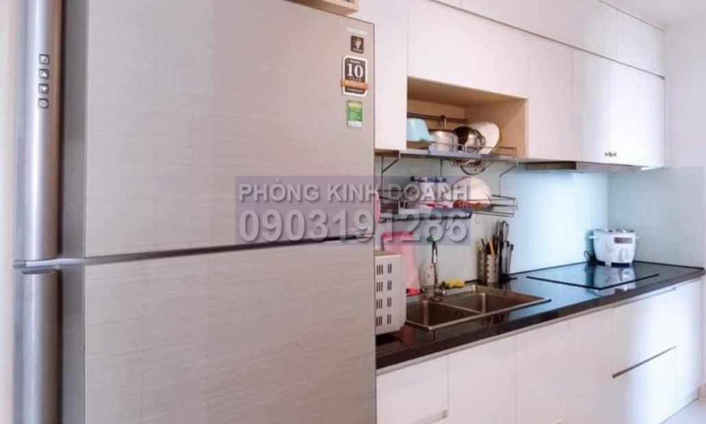 Cho thuê Masteri Thảo Điền tầng cao T2 nội thất đủ 2 phòng ngủ view sông