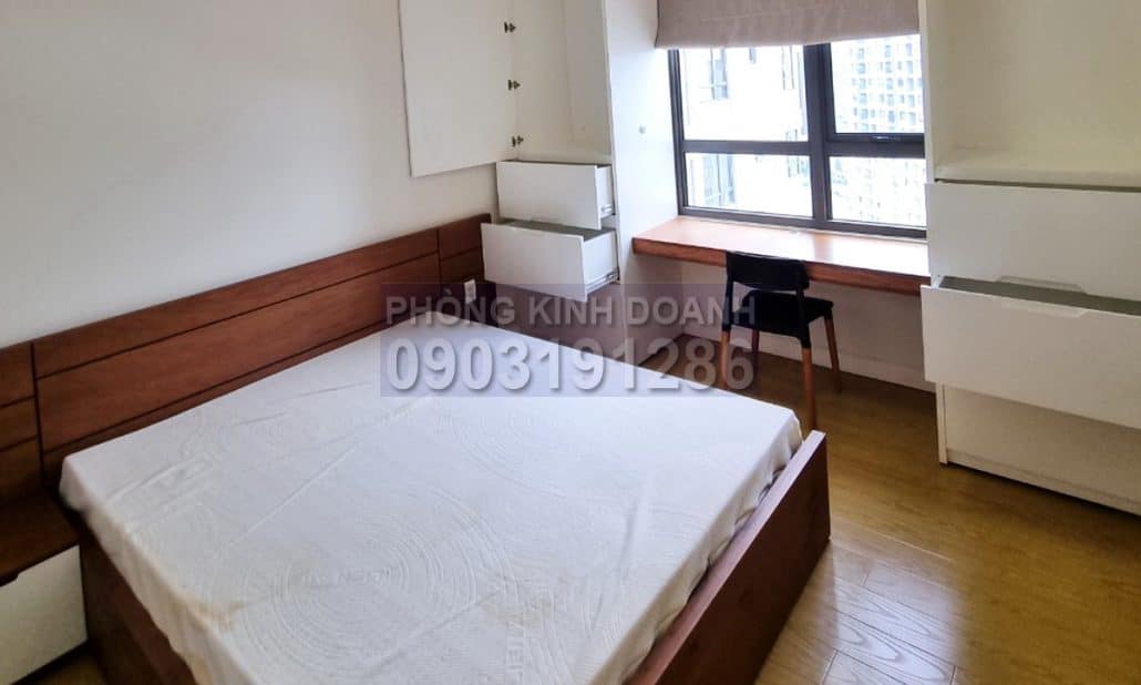 Masteri Thảo Điền cho thuê view sông 2 phòng ngủ tầng cao T3 nội thất đẹp