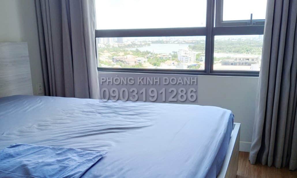 Masteri Thảo Điền cho thuê căn hộ T5 nhà đẹp lầu cao view sông 2 phòng ngủ