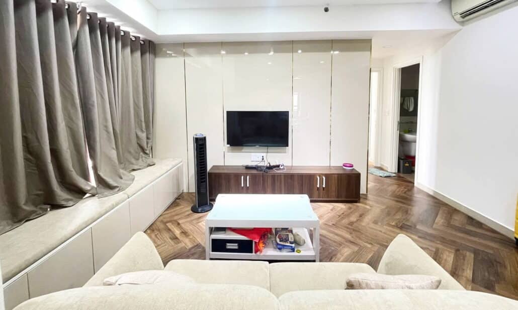 Cho thuê căn hộ Masteri Thảo Điền 2 phòng ngủ layout rộng nội thất đầy đủ
