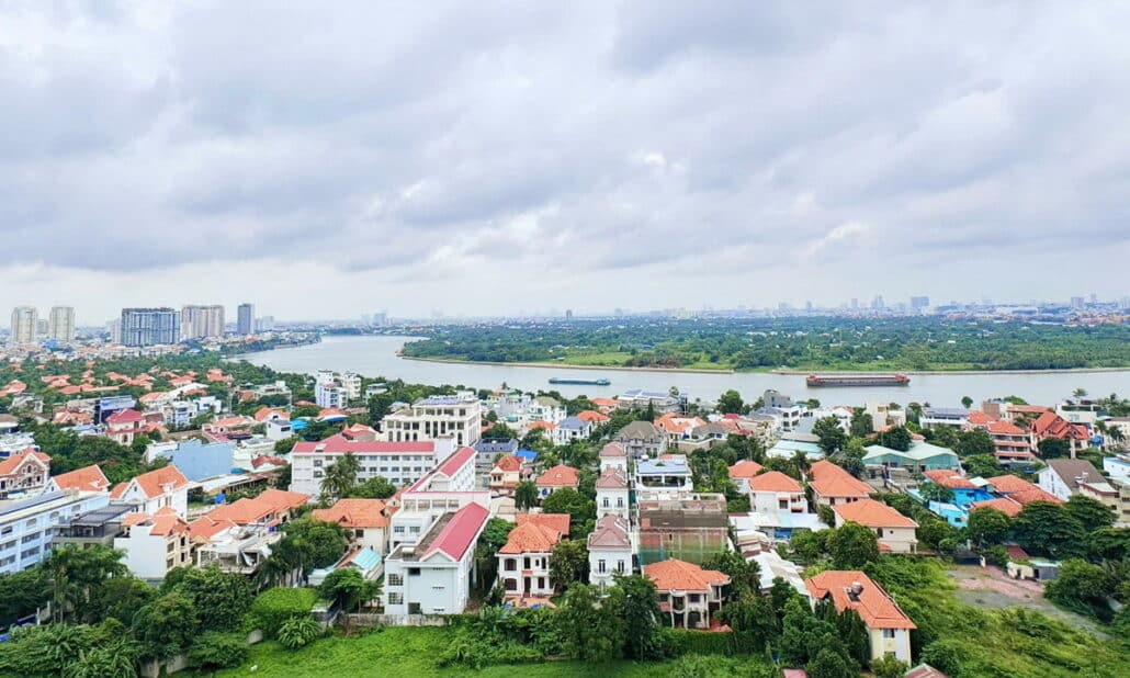 Cho thuê căn hộ Masteri Thảo Điền 2 phòng ngủ nhà đẹp lầu cao view sông