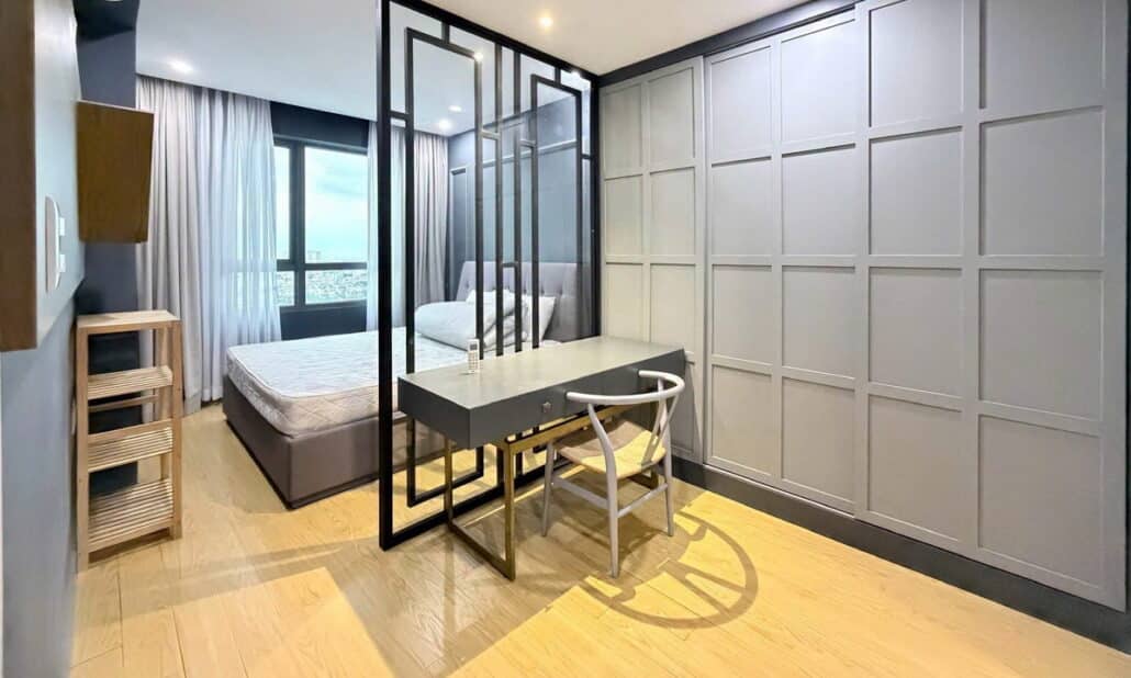Cho thuê Masteri Thảo Điền 3 phòng ngủ lầu cao nội thất đẹp view sông L81