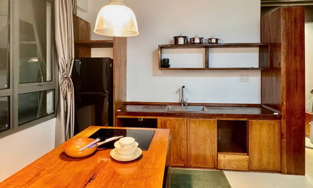Cho thuê căn hộ tòa T4 Masteri Thảo Điền 1 phòng ngủ nhà decor đẹp