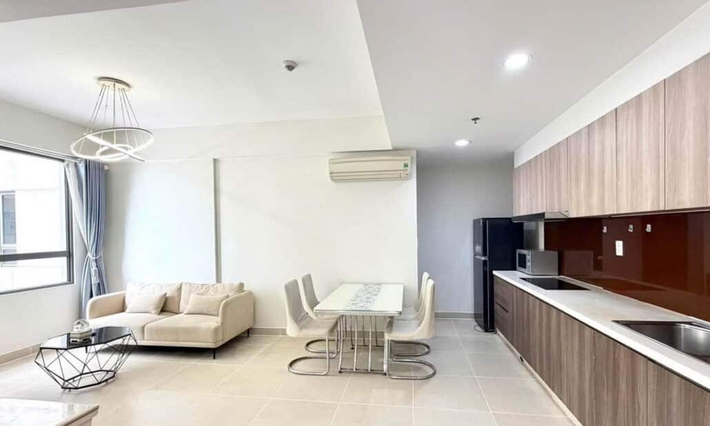 Cho thuê căn hộ Masteri Thảo Điền 2 phòng ngủ trang bị đủ nội thất giá tốt