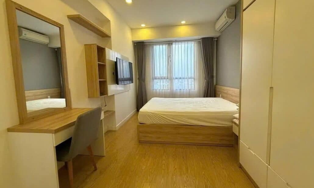 Cho thuê căn hộ Masteri Thảo Điền 2 phòng ngủ có nội thất lầu cao view sông