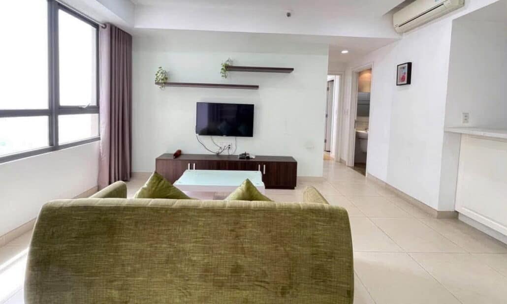 Cho thuê căn Masteri Thảo Điền 2 phòng ngủ đầy đủ nội thất lầu cao thoáng